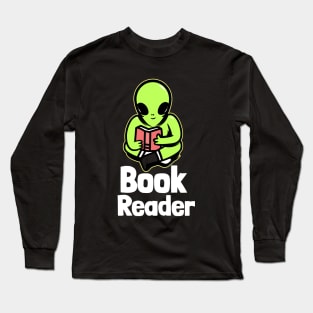 Book Reader Long Sleeve T-Shirt